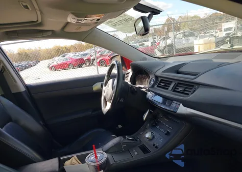 2011 Lexus Ct 200H Premium from USA, damaged, VIN JTHKD5BH0B2015150